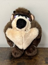 VTG Taz Plush 7" Looney Tunes Warner Bros 1971 Tasmanian Devil  MIGHTY STAR