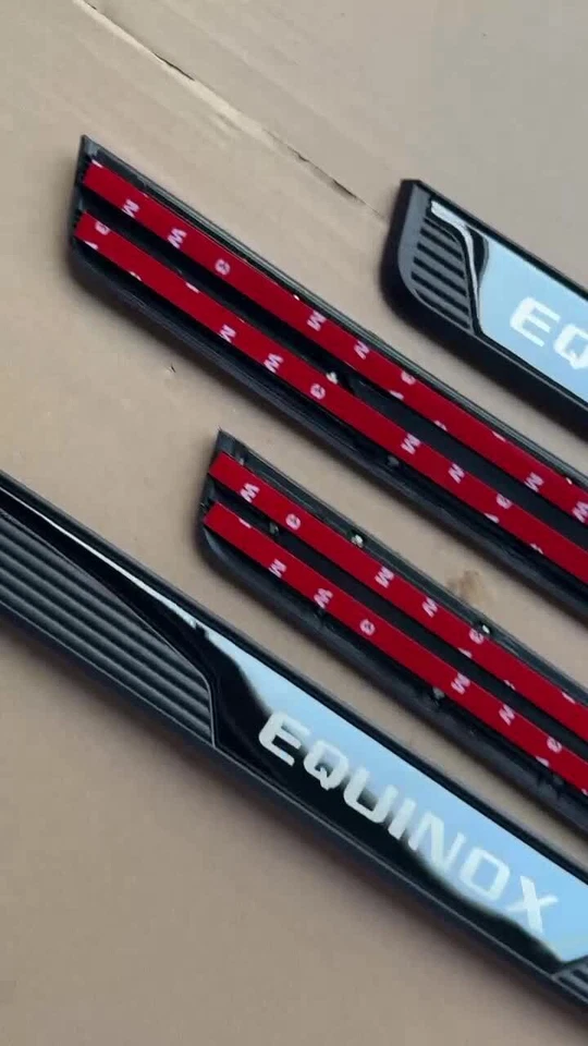 For Chevrolet Equinox Accessories Car Trim Door Sill Cover Panel Step Protector - Изображение 2 из 4