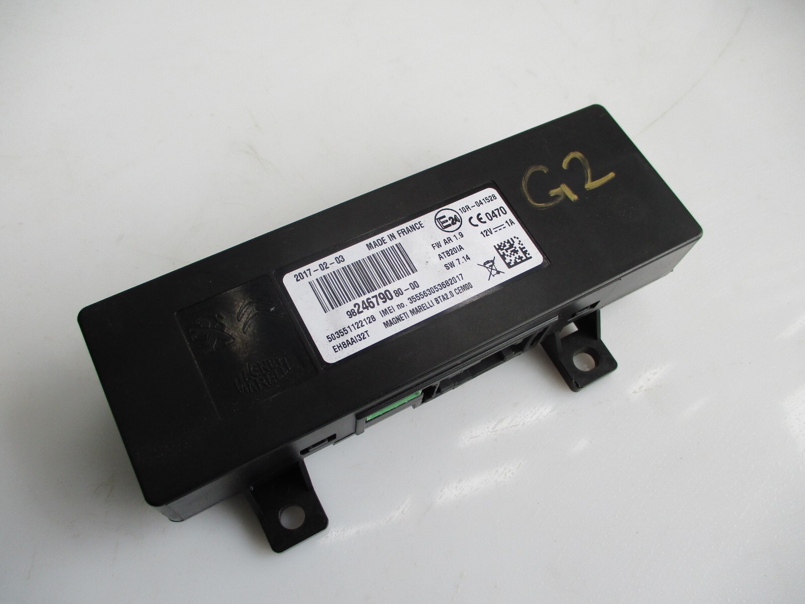 2017 Peugeot 3008 Mk2 Bluetooth Module 9824679080 155 for sale 