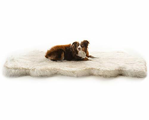 memory foam faux fur dog bed