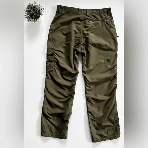 Mountain Khakis Baggy Cargo Outdoor Pants Gorp Workwear Sz 30 x 28 Army Green - Picture 6 of 11
