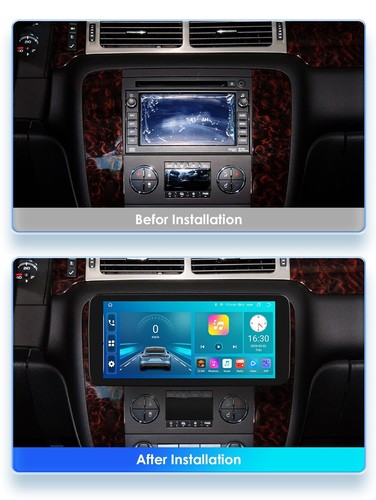 Radio estéreo para automóvil para GMC Yukon Chevy Silverado doble DIN Android 10,33" 6+64 GB - Imagen 4 de 20