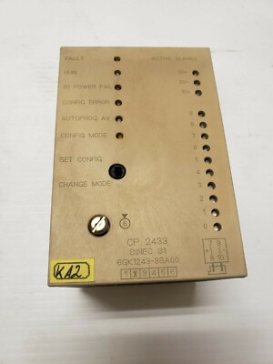 Siemens 6GK1243-3SA00 Simatic S5 Communication Processor 2433
