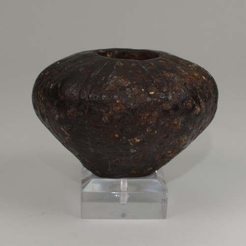 SUPERB LARGE MEDIEVAL IRON SWORD POMMEL CIRCA - 14/15TH CENTURY AD