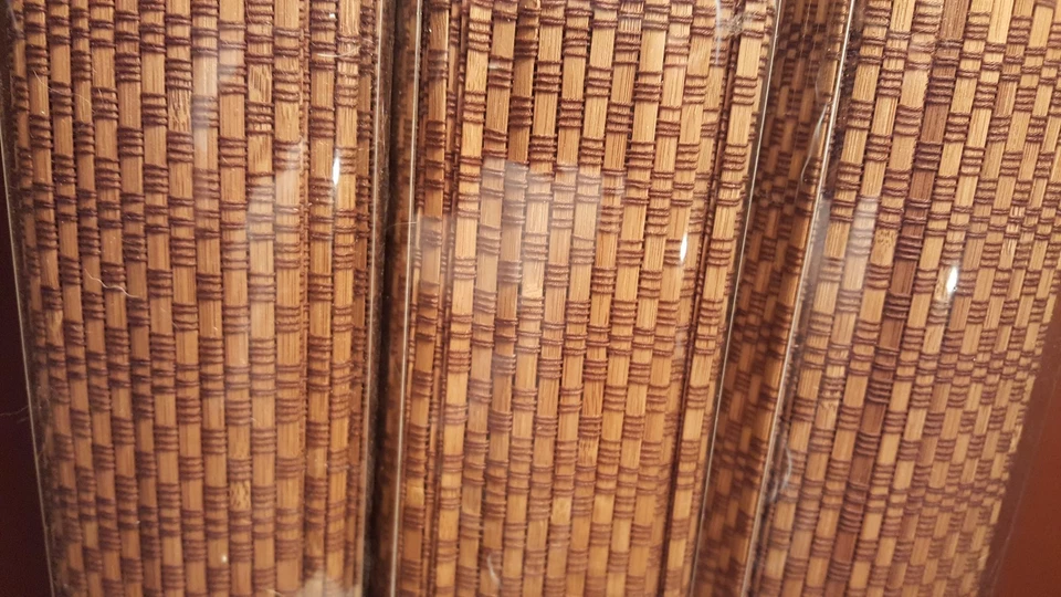 Выбор стиля бамбука дерева Ashburn Pecan римские жалюзи 48 x 64 абажуры новый - Изображение 2 из 3