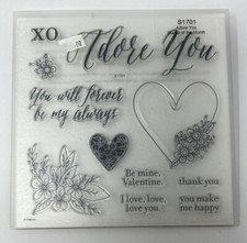 Close to My Heart CTMH January 2017 Stamp of the Month Adore You S1701