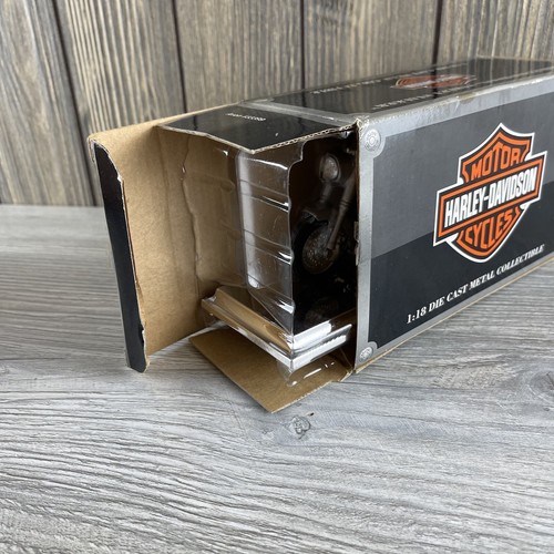 Harley Davidson 1:18 modelo de metal fundido coleccionable a presión acosador callejero modelo de motocicleta - Imagen 20 de 21