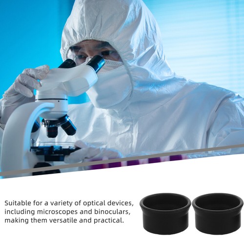 2 Piezas Microscopio Ocular Cubierta Tazas Escudo Binocular Repuesto - Imagen 6 de 12