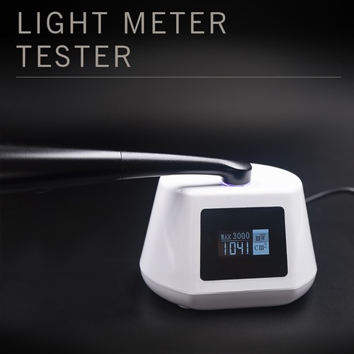 Lampada sbiancante ortodonzia luce polimerizzazione led cordless dentale metallo 3000mw/cm² - Foto 8 di 15