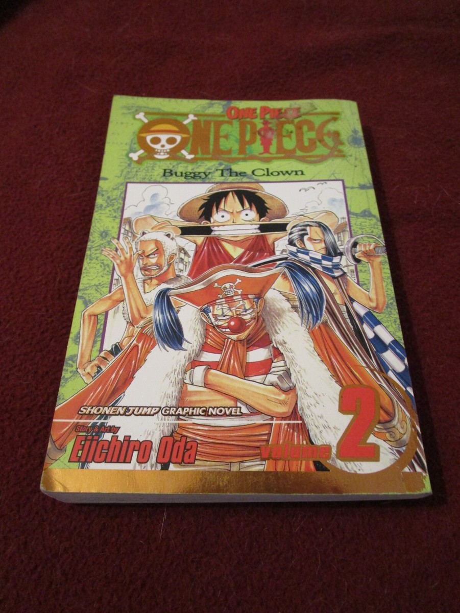 One Piece #2 : Buggy the Clown by Eiichiro Oda 2004 manga gold