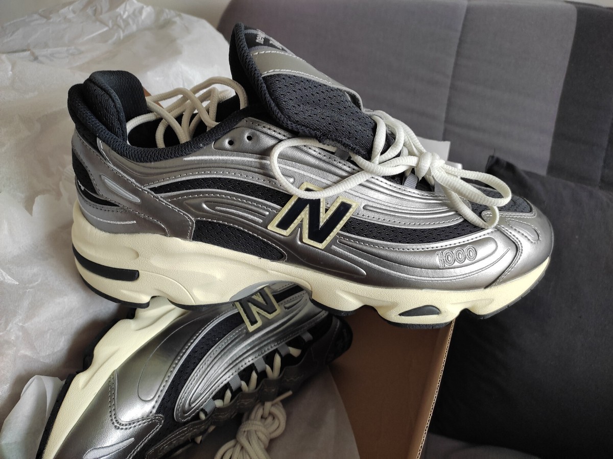 New Balance 1000 Silver Metallic M1000SL - Size 12 US | eBay