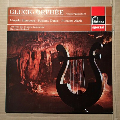 GLUCK - ORPHÉE - QUERSCHNITT - SIMONEAU / DANCO / ALARIE / ROSBAUD - LP (K715)