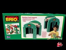 VINTAGE DEADSTOCK RARE BRIO STACKING TRACK SUPPORTS 33253