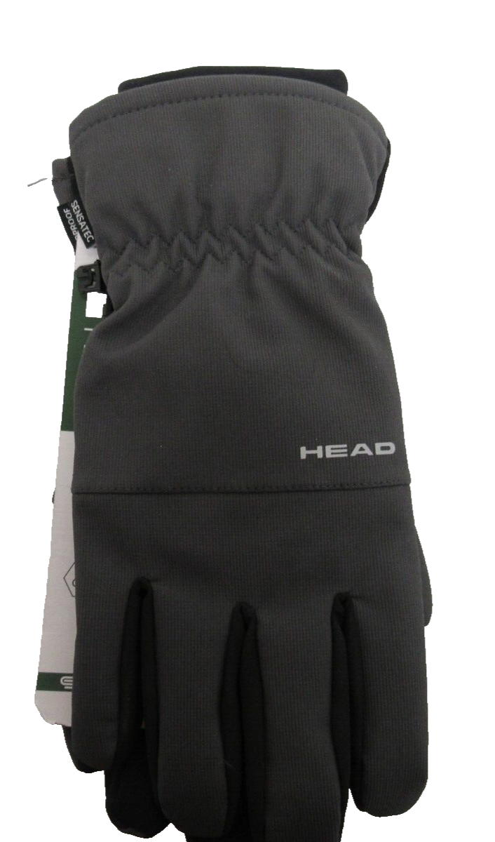 HEAD Men’s Waterproof Hybrid Sensatec Gray Gloves Size XL eBay