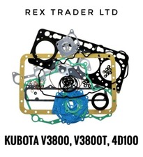 Gasket kit Suitable for Kubota V3800, V3800T Complete with all seals and gaskets