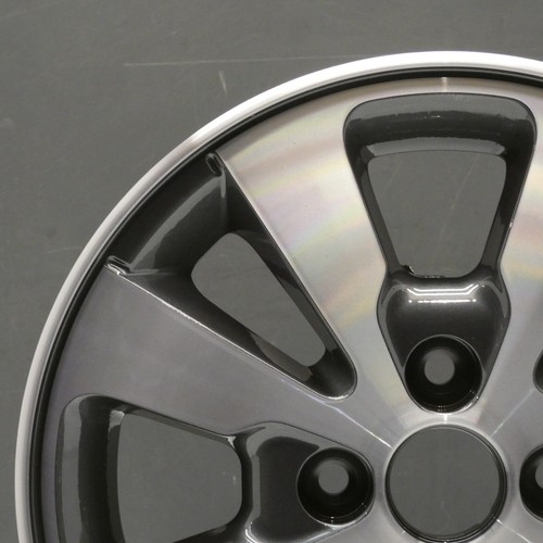 KIA PICANTO 14" MK2 GREY DIAMOND CUT ALLOY WHEEL RIM OEM 529101Y390 GENUINE X1 - Picture 5 of 12