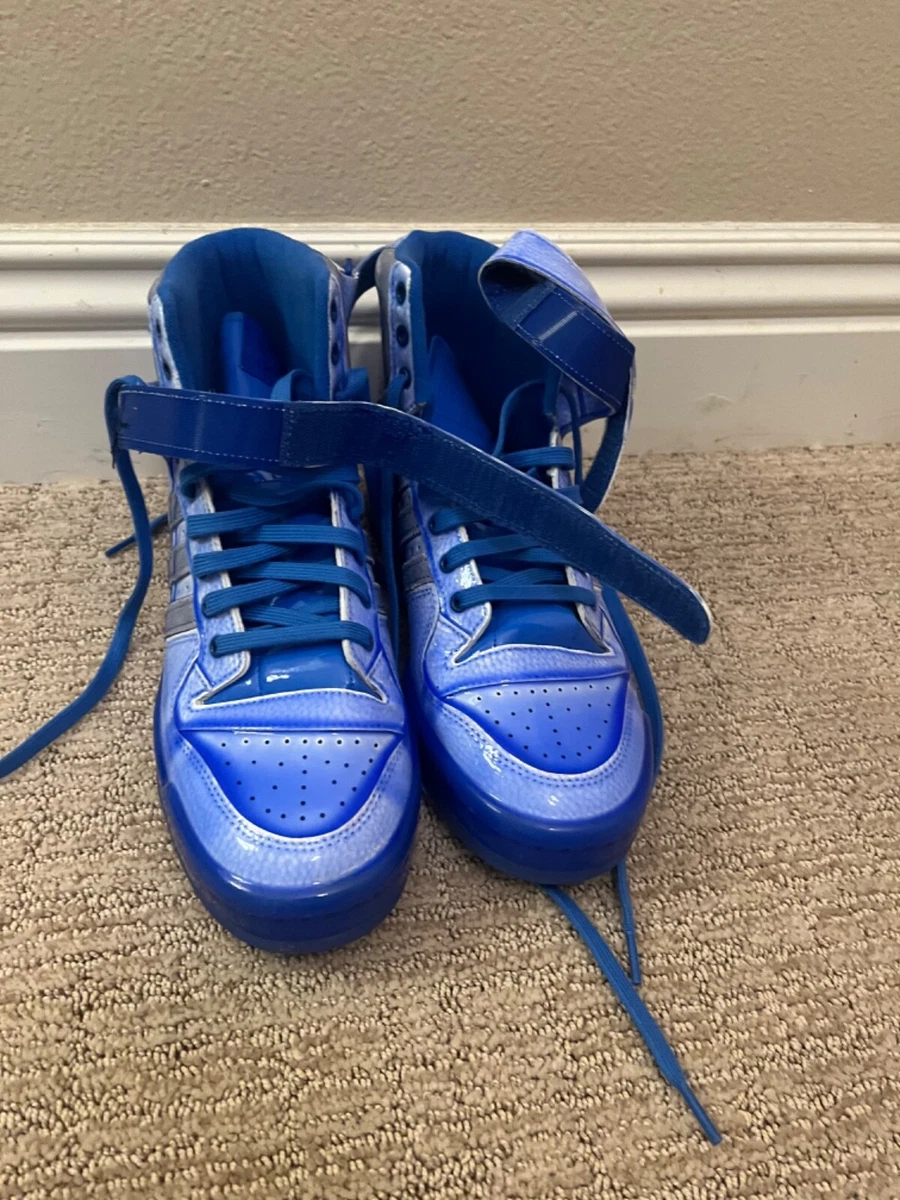 adidas Jeremy Scott x Forum High Dipped - Blue for Sale