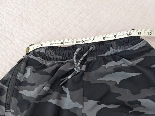 Athleta Girl Shorts 2 Pair All Play 3" Activewear Running Camo Size L/12 - Picture 12 of 22