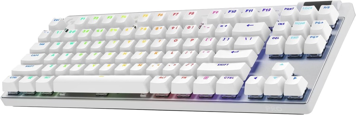 H*2様 logicool PRO X TKL LIGHTSPEED ホワイト ロジクールG PRO X TKLワイヤレスゲーミングキーボード