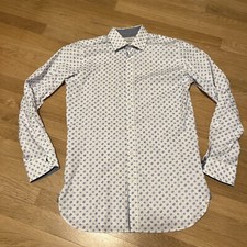 Ted Baker Endurance Long Sleeve Button Down Shirt - 15 / 32/33 Floral Pattern