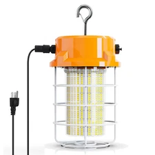 80W LED Temporary Work Light Portable Construction Jobsite Lights 5000K 12000Lm