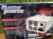 MASTER POWER 350 WATT ATX POWER SUPPLY SKU 333067 NEW NIB