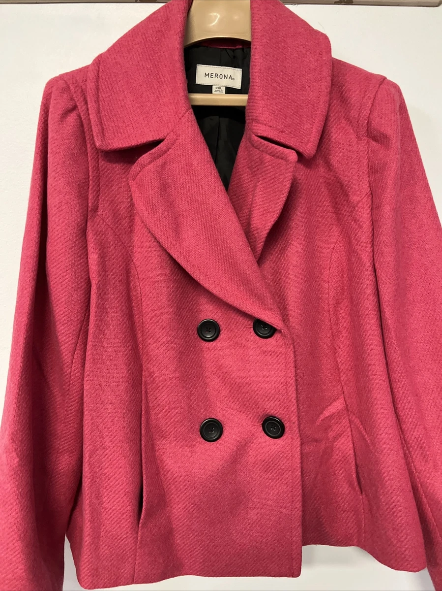 Merona women's top wool coat