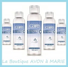 5 X Gel Hydroalcoolique Hydratant Antibactérien pour les mains AVON CARE