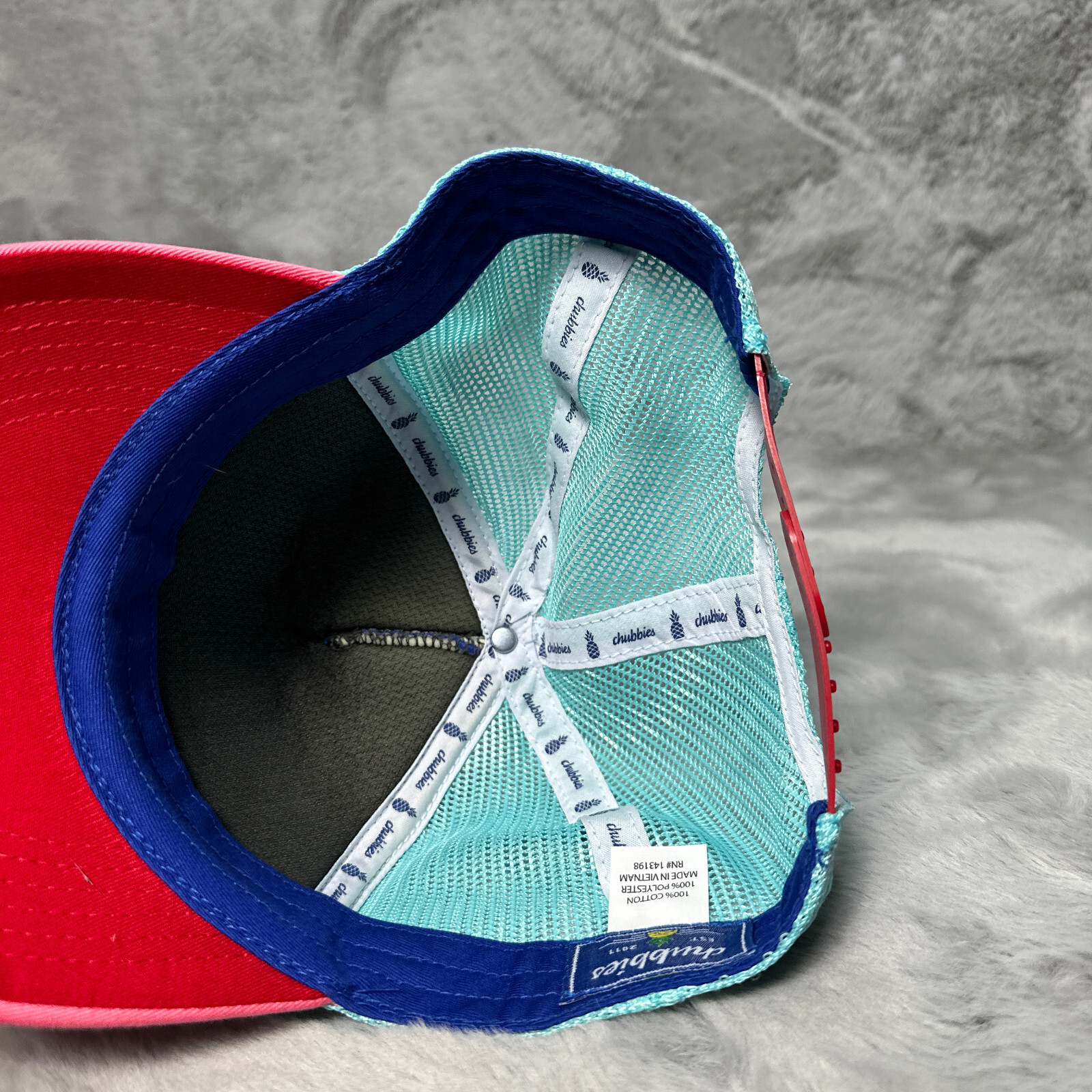 Chubbies Hat Cap Blue Snap Back Trucker Casual  A… - image 8