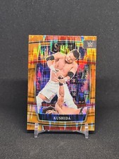 2022 Panini Select WWE #62 Concourse Kushida Orange Flash Prizm