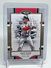 2024 Topps Tier One MATT OLSON 23/125 #29 Braves