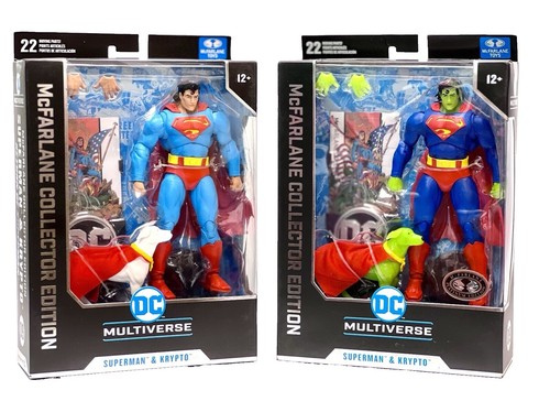 DC Comics Superman vs. Darkseid Action Figure 2-Pack Italia