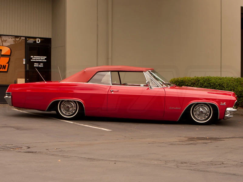 Complete Air Ride Suspension Kit - 1965-1970 Chevy Impala w/ Air Lift 3H - BCFAB Foto 4 de 4