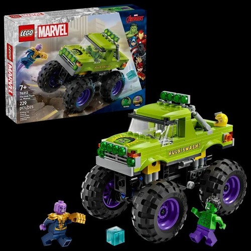 LEGO 76312 Marvel Hulk Truck vs. Thanos – New & Sealed