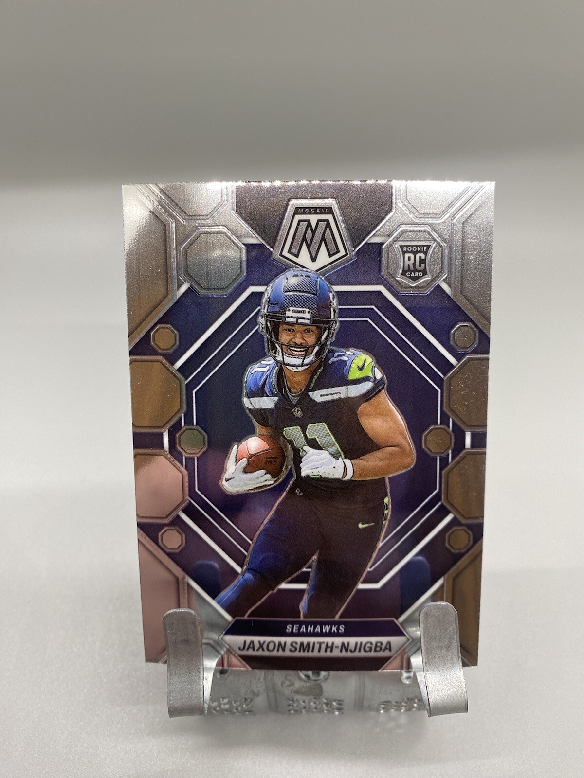 2023 Panini Mosaic Jaxon Smith-Njigba Rookie Card NFL Silver Prizm #331