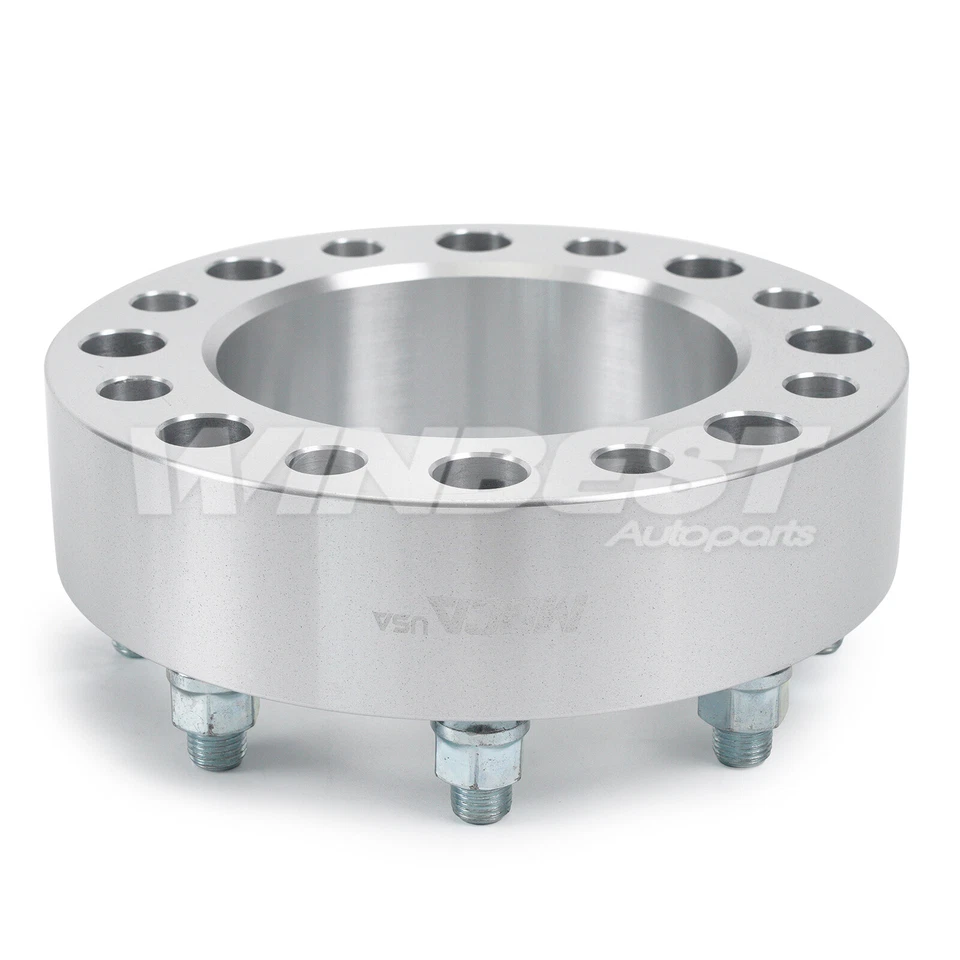 4x 2" 8x6.69 Wheel Spacers for Ford Excursion F-250 Super Duty Heavy Duty Trucks - Image 3 of 4