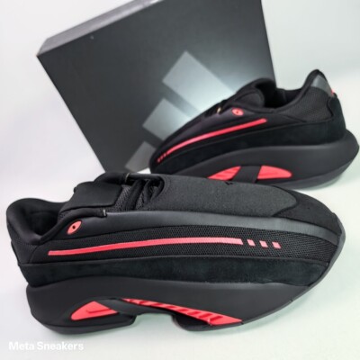 Adidas US 12 Mens Black Red Retro Basketball Limited Mad IIInfinity   IF7125 NIB