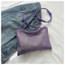 Rhinestone Bag Ladies Handbag Designer Shoulder Tote Bag Women Purse Crossbody