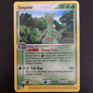 Sceptile 20/109 EX Ruby & Sapphire Pokemon Card Rare Near Mint