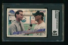 1997 Grandstand PORTLAND ROCKIES Colin Cowherd SGC 6 true rookie super cool card