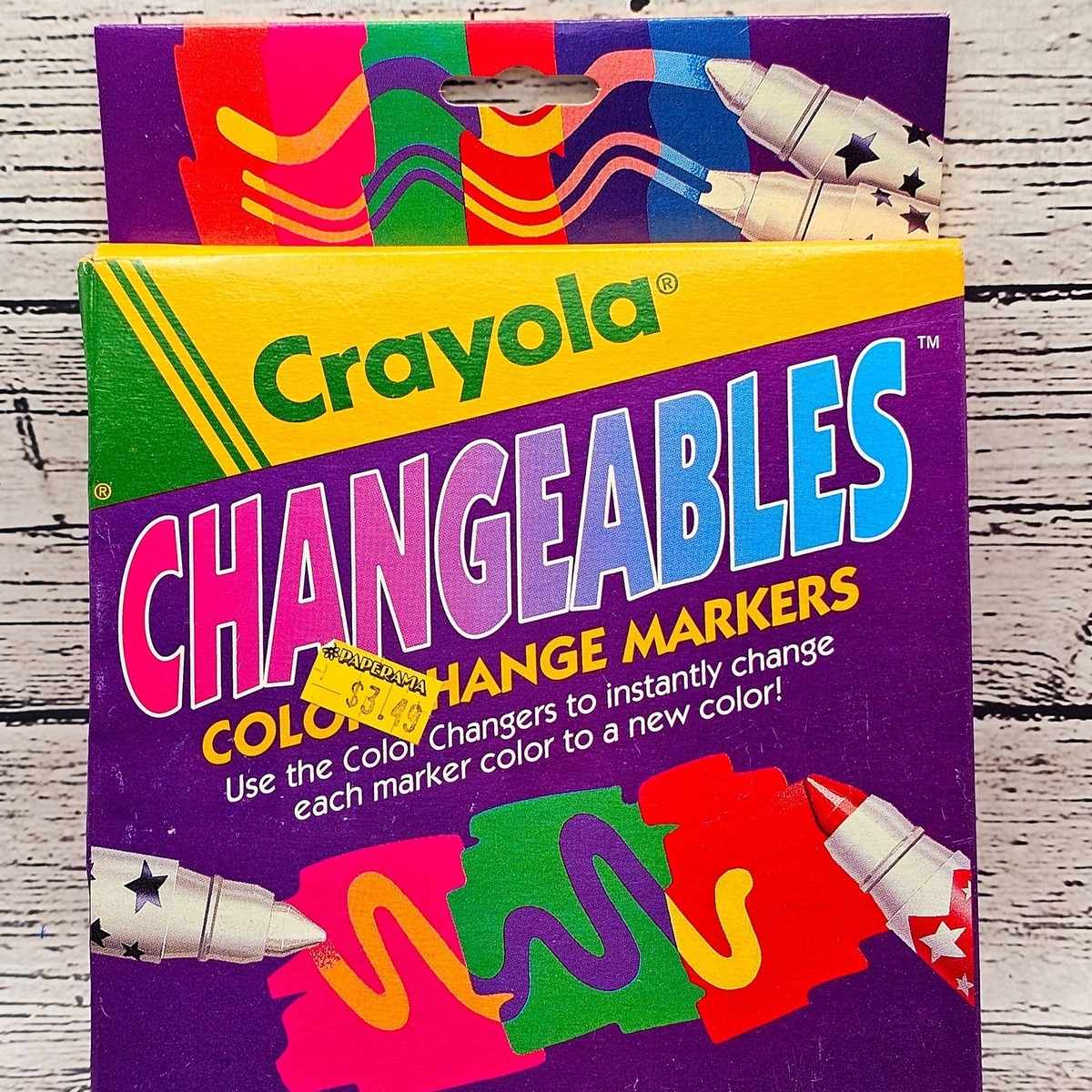 Crayola Changeables Color Change Markers 6-Pack With Color