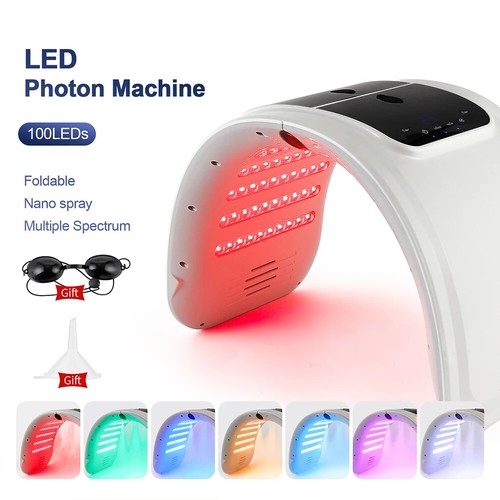 LED Face Mask Machine Light Photon Facial Body Beauty Spa Spray Face Body Mist - Picture 12 of 27