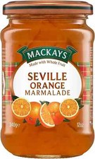 Mackays Seville Orange Marmalade 340g, Made with Whole Fruit