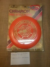 Vintage 1985 Imperial Champion Free Style Disc Frisbee Original Packaging