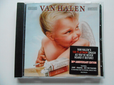 Van Halen, 1984 - CD 2015 der LP von 1984 - Remastered - Hype Sticker - sehr gut