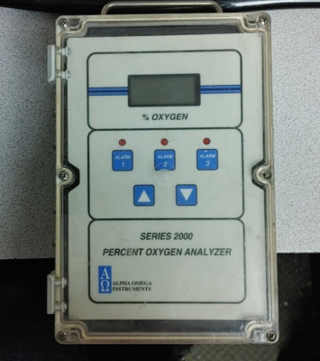 ALPHA OMEGA INSTRUMENTS PERCENT OXYGEN ANALYZER-SERIES 2000 QUANTITY!! WOW!!