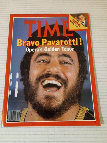 Time Magazine September 24 1979 Luciano Pavarotti Ted Kennedy Tracy Austin