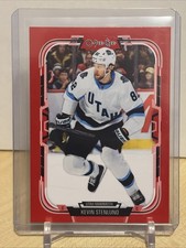 2025-26 O-PEE-CHEE HOCKEY RED BORDER KEVIN STENLUND UTAH MAMMOTH #190