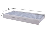 Knecht LAK 410 Filter, Innenraumluft For Fiat Toyota