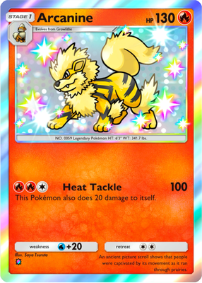 Pokemon Pocket TCG Card Game 1 Star Shiny Arcanine Extradimensional DIGITAL Pokemon Pocket TCG Card Game 1 Star Shiny Arcanine Extradimensional DIGITAL